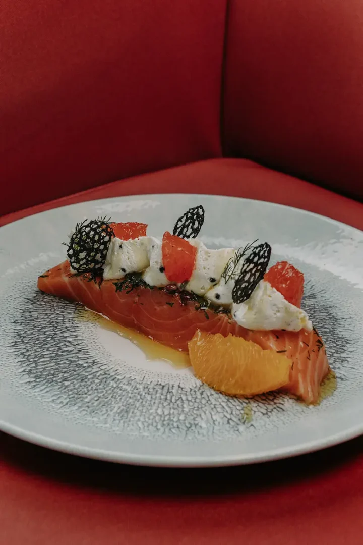 plat saumon brasserie carquefou